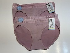 NWT JOCKEY Microfiber Seam Free Bikini Panties 2122 Size 6