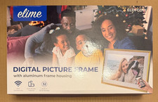 ELIME 10.1" inch WiFi Frameo Digital Picture Frame 32GB Storage GOLD - ELDFGD10