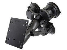 RAM Triple Twist-Lock Suction Cup Mount w/ 100x100mm VESA Plate RAP-365-101-246U