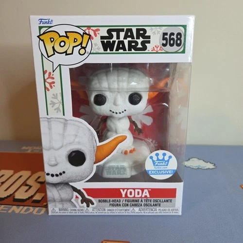 Funko Pop! Vinyl: Star Wars - Yoda - Funko (Exclusive) #568 New In Box
