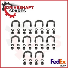 10 Pack 3-94-18X Universal Joint U-Bolt Kit 1350/1410 Series (0.375-24.000)