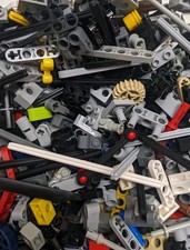 600pcs LEGO Technic Bulk Lot Pins, Axles, Connectors, Small Parts for GBC Robot
