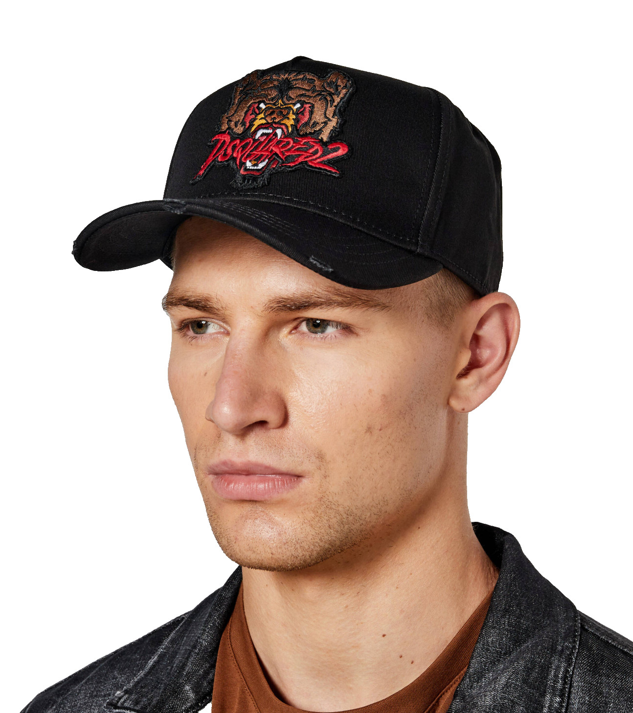 Dsquared2 Baseball Cap Horror Tiger Icon Hat Unisex image 4