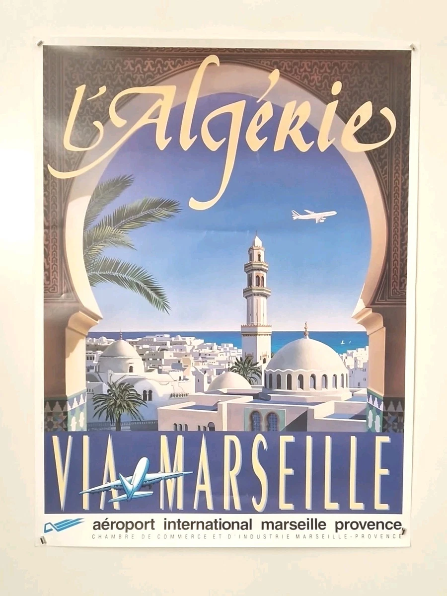 Poster Algérie El Kantara – Affiche Vintage HQ 45x60cm – PostersAndCo