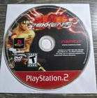 Tekken 5 (Sony PlayStation 2, 2005) PS2 Disc Only (Inner Ring Crack) TESTED