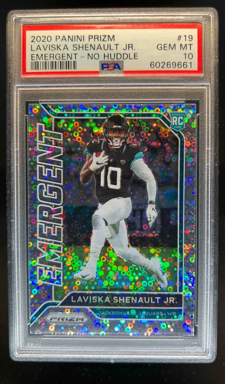 Laviska Shenault Jr. Panini Prizm Emergent #19 No Huddle