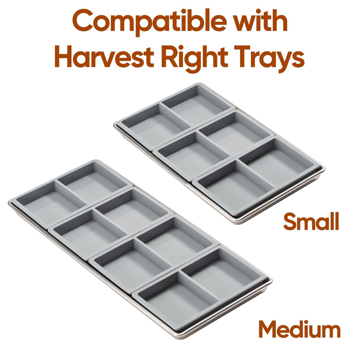 Newtay 16 Set Freeze Dryer Tray Dividers - Green, Medium Size, Compatible With Harvest Right (Fits 4 Trays) - View #13