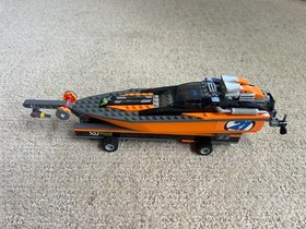 Lego 60085 City Powerboat and Trailer (missing Car)