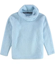 Tags Weekly Womens Fuzzy Pullover Sweater, blue, M