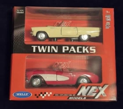 New Welly NEX Twin Combo Pack Diecast Models 1:38 Scale In Original Package NIB