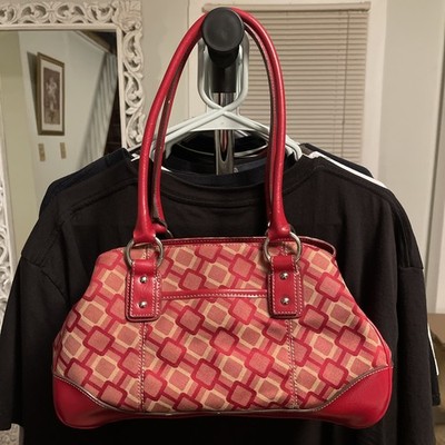 Red Denim Purse Hand Bag Vintage Y2K Shoulder Bag Classy