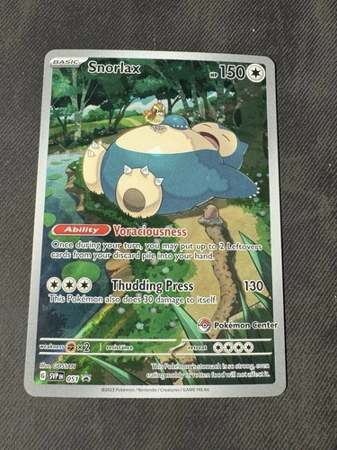 Snorlax Promo 051 Pokémon Center NM