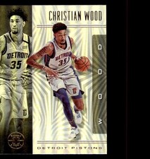 2019-20 Panini Illusions #64 Christian Wood Detroit Pistons