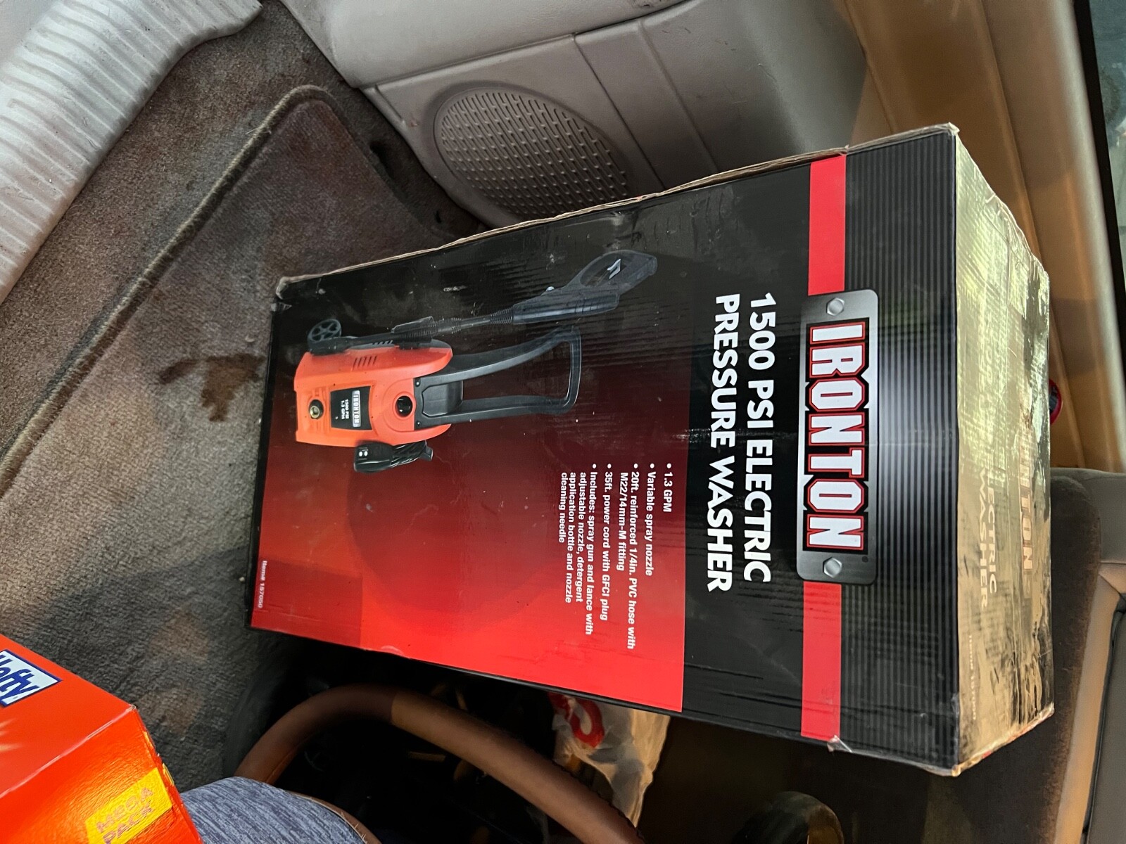 Ironton electric power washer 1500 psi brand new in the box&nbsp;