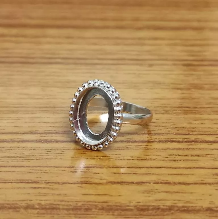 Bezel shop cup ring