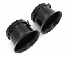 Set Of 2 Black Shorty Velocity Stacks - 54mm - Honda Cm400 Cx500 Cb900 Cbx Set Of 2 Black Shorty Velocity Stacks - 54mm - Honda Cm400 Cx500 Cb900 Cbx