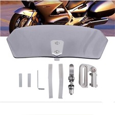Universal Motorrad Windschutzscheibe Spoiler Windabweiser Windschild Verkleidung