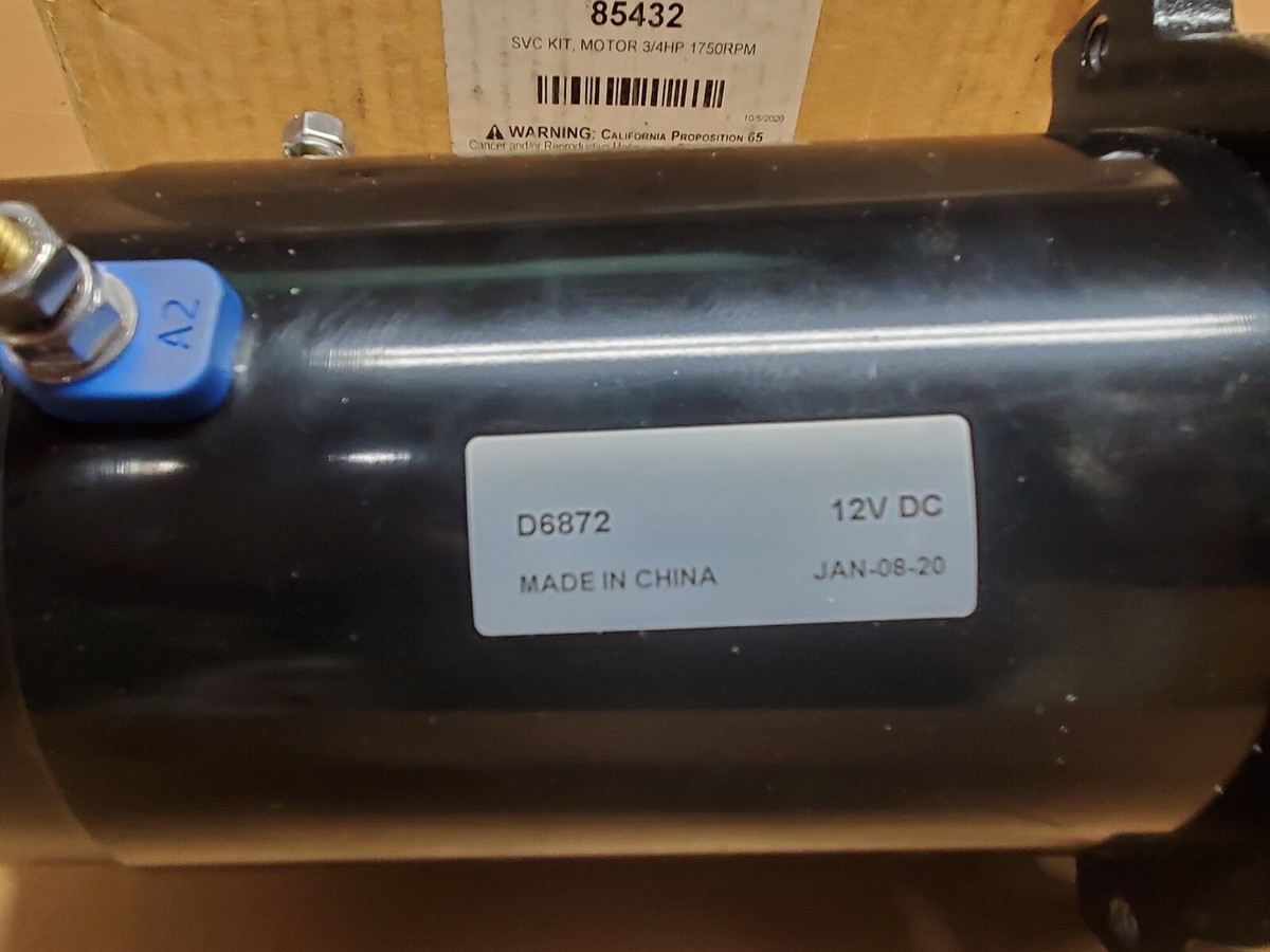 Genuine SnowEx Helixx Vmaxx Salt Spreader Motor Kit 85432 D6872 3