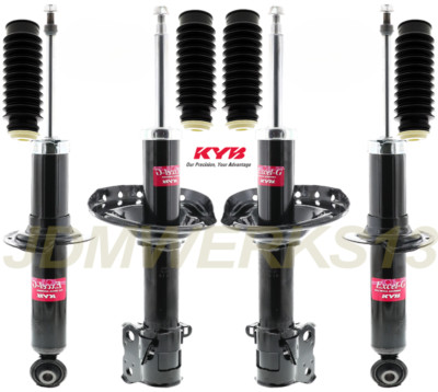 KYB 4 Performance STRUTS SHOCKS & DUST BOOTS KIT for SUBARU BAJA 05 - 06 ALL