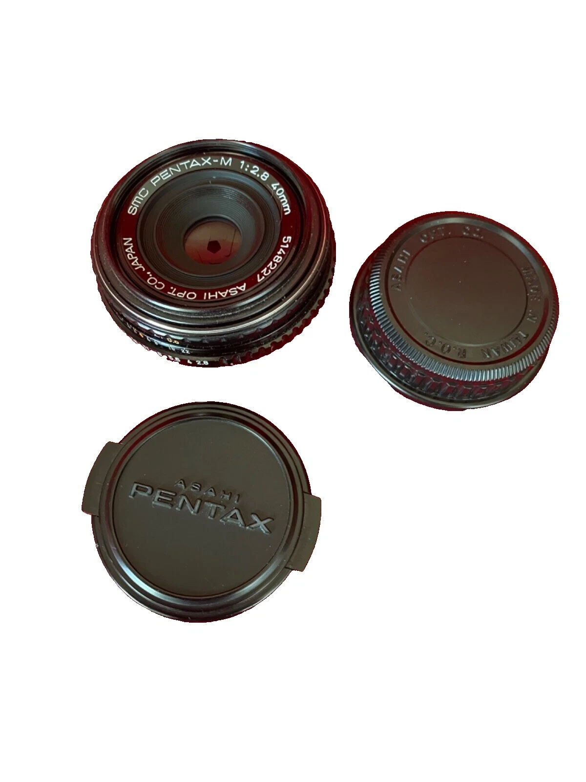 PENTAX Camera Lenses Auto 40mm Focal