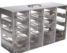 Thermo Nalgene 5039-0048 SS 16 estantes congelador horizontal estante de almacenamiento