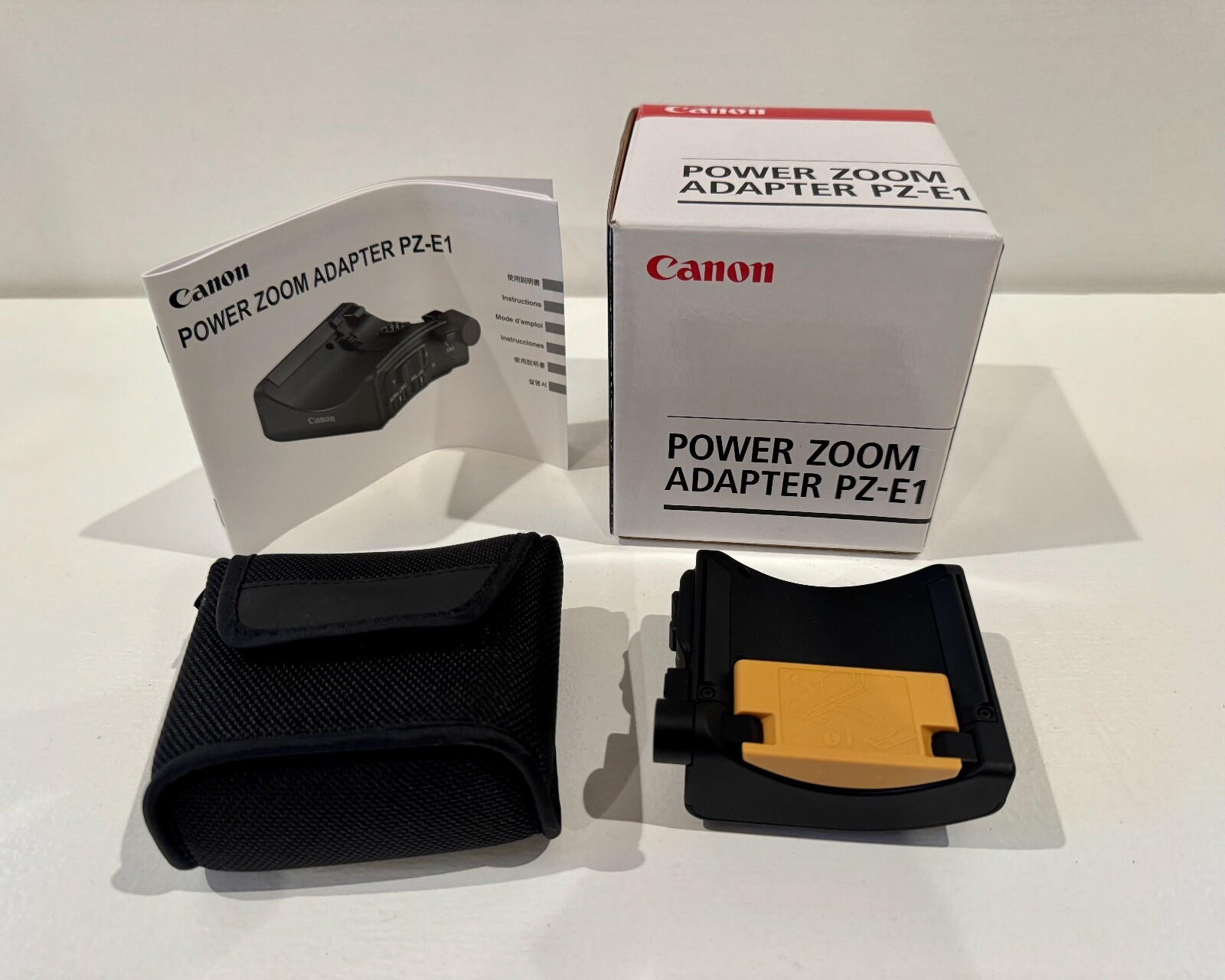 Canon Power Zoom Adapter PZE1 Complete set eBay