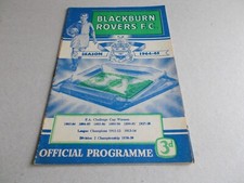 Blackburn v Nottingham Forest 64/65