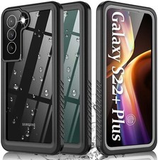Waterproof Case for Samsung Galaxy S22 Plus Built-in Screen Protector Shockproof
