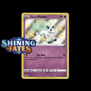 Shiny Ponyta Card