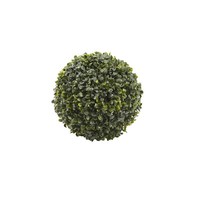 KüNstliche Buchsbaumkugel Kunstpflanze Buchsbaum Buxus Buchskugel D: 26Cm