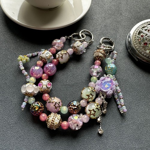 Handykette Strass Handyanhänger Schmuck Kette Band Universal Anhänger für Handy - 第 5/18 張圖片