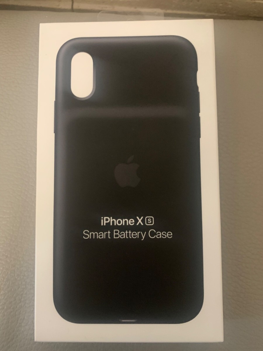 Apple Smart Battery Case for iPhone XR/ XS/ XS Pro Max Black White