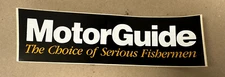 Factory MotorGuide Trolling Motor Decal 8 x 2 1/4"