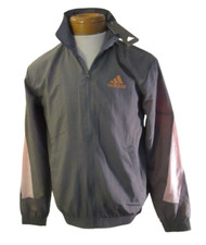 NWT Adidas Mens Meshpop Track Top Jacket XS Grey Four/Hazy Copper MSRP 60