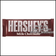 Fridge Fun Refrigerator Magnet HERSHEY'S CHOCOLATE Version A Retro Food Diecut