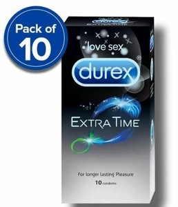 5 X Durex Extra Time 10 Condoms Free Shipping Worldwide Ebay