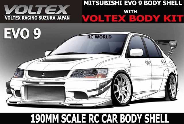 evo 9 rc car