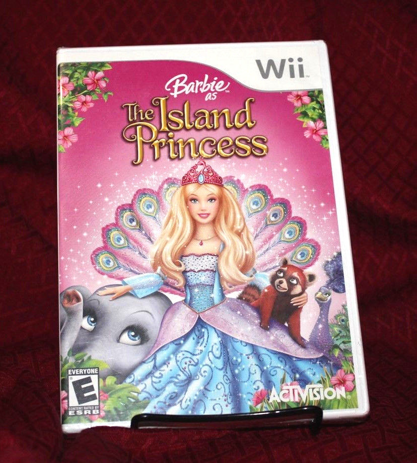 barbie island princess wii