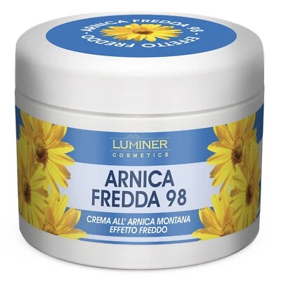LUMINER COSMETICS Arnica Per Cavalli Uso Umano Effetto Freddo.Arnica Gel Forte 98. 200ml.LUMINER ®