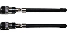 A Pair of UHF 1/4 Wave Antennas w/ BNC Connectors for Audio Technica Wireless