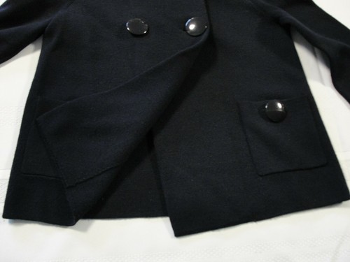 J. CREW Women's Vintage Black Wool Sweater, Size XS - Picture 11 of 12