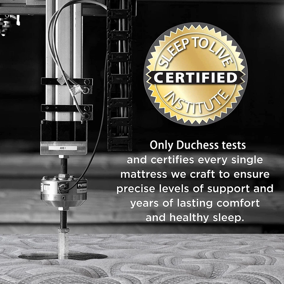 Duchess Mattress Queen Double King Single Bed Pocket Spring Gel Memory Foam - image 2 of 4