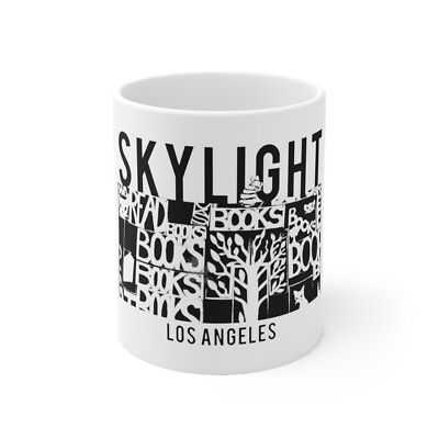 SKYLIGHT BOOKS coffee Ceramic Mug 11oz Los Angeles California