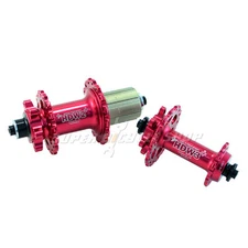 Circus Monkey HDW MTB Disc Hubs,32 Hole,1 Pair,Red