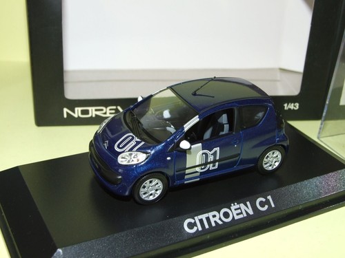 Citroën C1 Blanc-pacifique green 2015 Norev 1/64