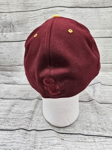 cappello berretto trojans 59fifty USC nuovo epoca 7 3/4 marrone aderente - Foto 3 di 9