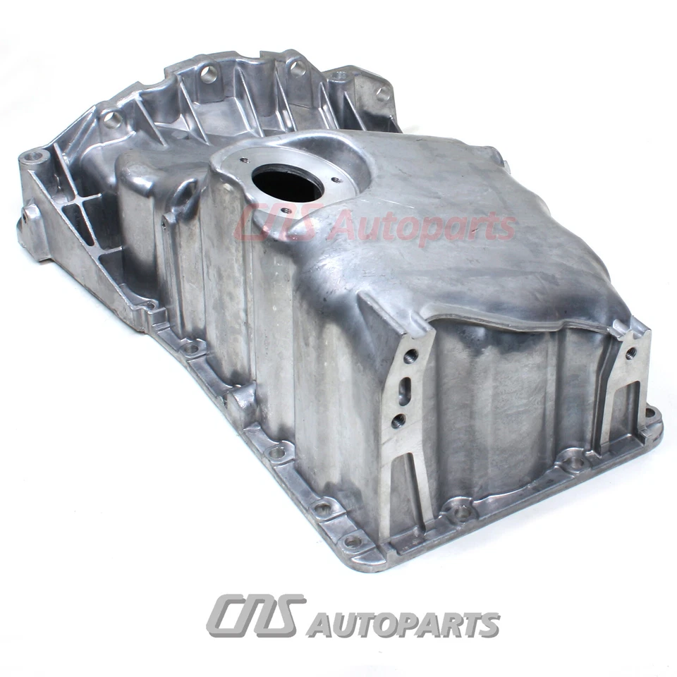 Engine Oil Pan w/ Oil Level Sensor Hole Fits 00-05 Audi A4 VW Passat 1.8L DOHC Foto 4 de 4