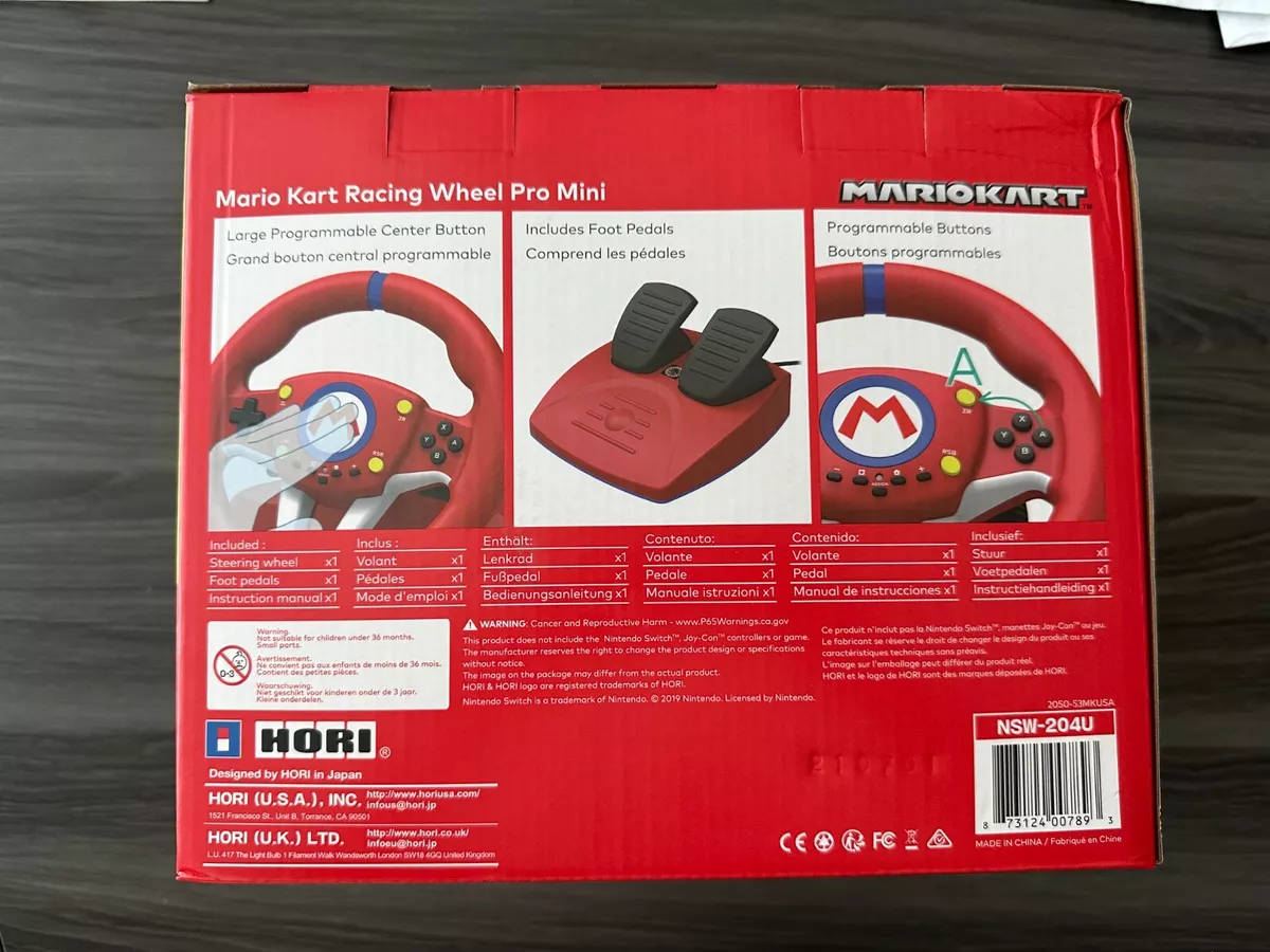 Mario Kart Racing Wheel Pro Mini for Nintendo Switch