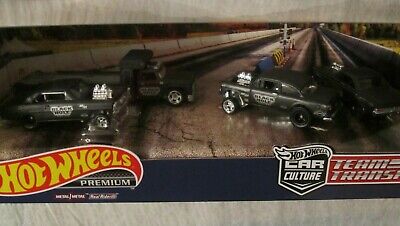 Hot Wheels Car Culture Team Transport BLACK HOLE GASSERS Diorama Set ~ NIP | eBay