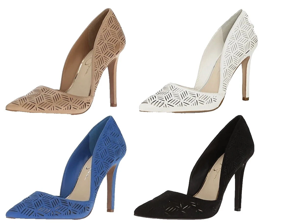 Tacones superiores para mujer Jessica Simpson de cuero floral